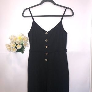 New Without Tags Primark Wide Leg Black Romper